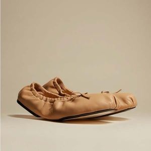 Khaite Ballet Flat Brown